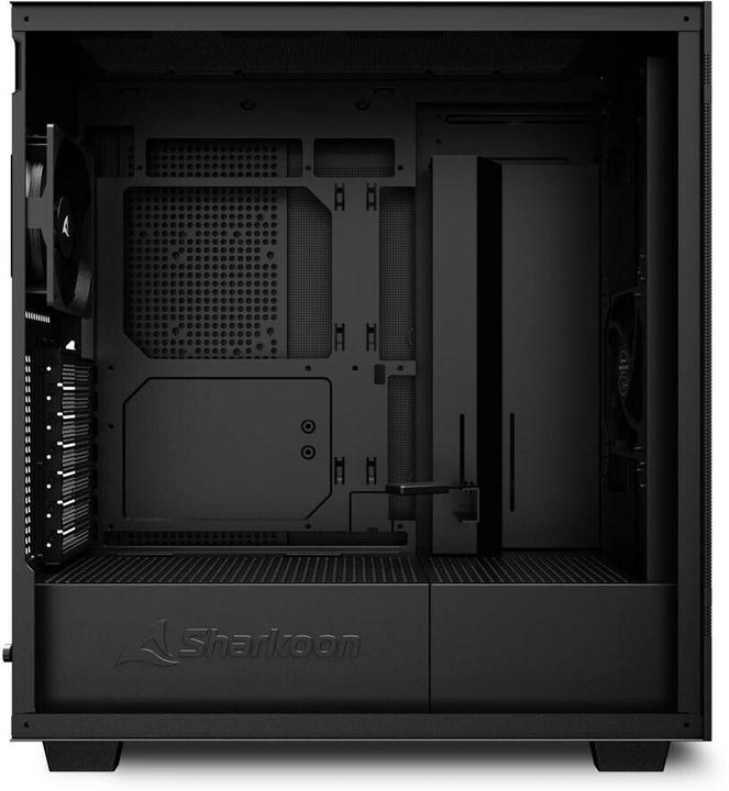 Actual product image Sharkoon Rebel C50 Black ATX (ATX, mATX, Mini-ITX)