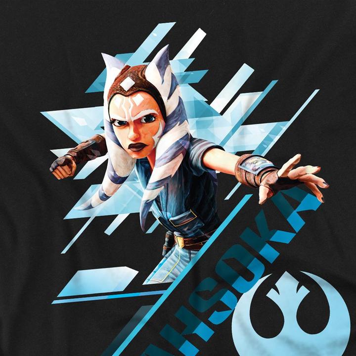 Actual product image Ahsoka Unisex Adult Stance T-Shirt (S)