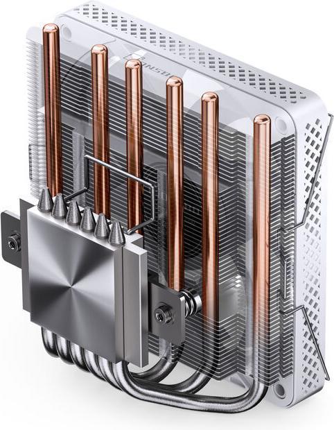 Produktbild Jonsbo HP600 CPU-Kühler, 120 mm - weiss, A-RGB (66 mm)