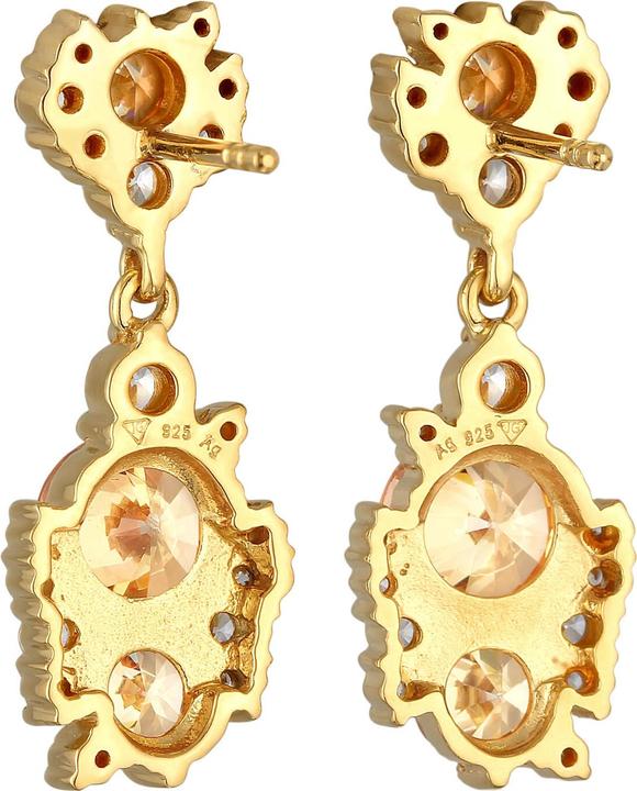 Immagine prodotto Elli Orecchini di cristallo (Argento 925 placcato oro, Zirconia)