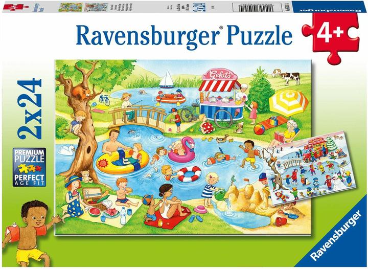 Actual product image Ravensburger Recreation at the lake (24 pieces)