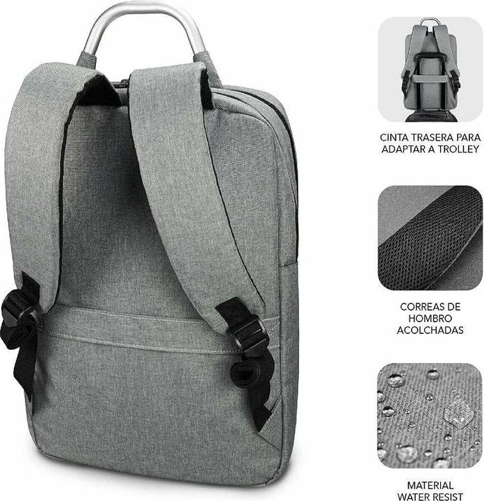 Produktbild Subblim Mochila Elite Airpadding Backpack 15,6" Grey