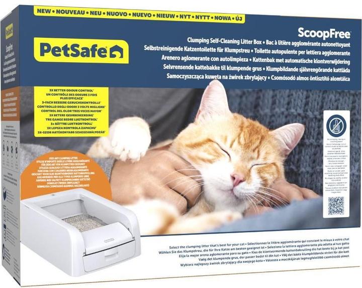 Produktbild PetSafe Selbstreinigende Katzentoilette (Katzenklo geschlossen, Selbstreinigendes Katzenklo)