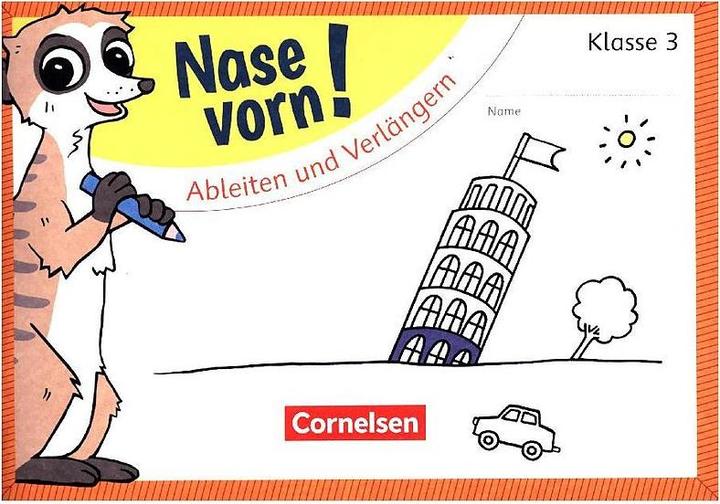 Immagine prodotto Nase vorn! - Deutsch 3. Schuljahr. Schwingen, verlängern und ableiten. Übungsheft (Tedesco, Annemarie, Rendtorff-Rossnagel, 2017)