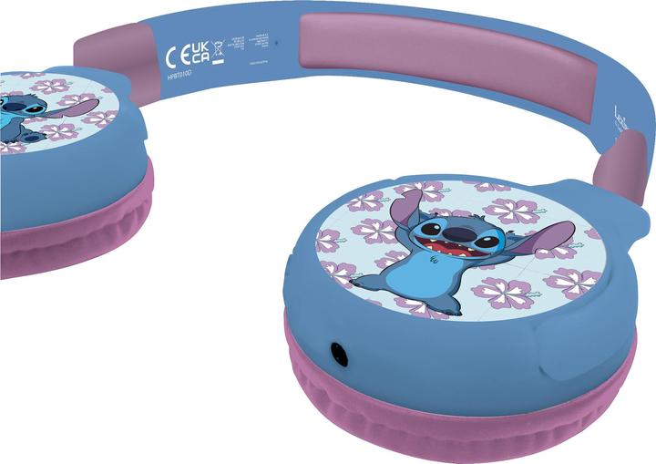 Image du produit Lexibook Casque Bluetooth/Câble 2 en 1 Stitch Bleu
