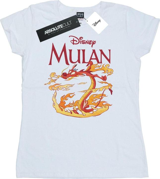 Immagine prodotto Disney Mulan Mushu Dragon Fire Maglietta Donna (XXL)