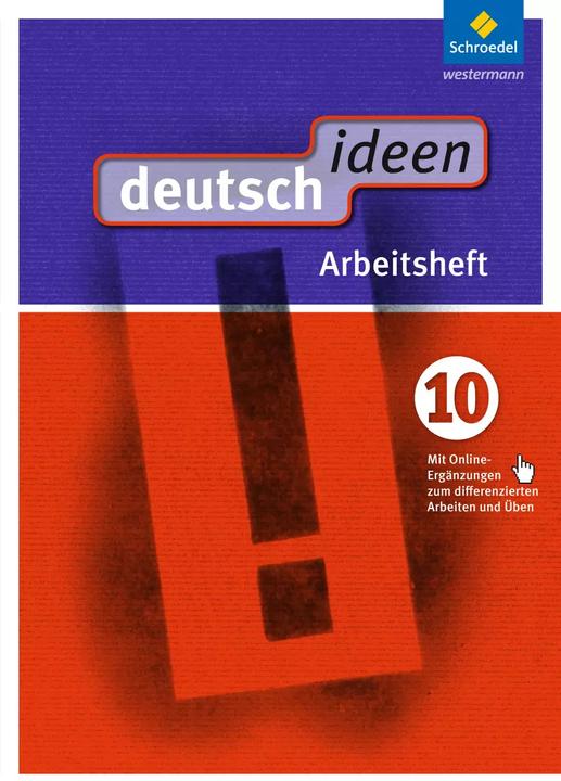 Immagine prodotto deutsch ideen 10. Arbeitsheft (mit Online-Ergänzungen zum differenzierten Arbeiten und Üben). S (Tedesco, 2018)
