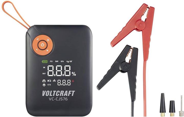 Produktbild Voltcraft Schnellstartsystem VC-CJS76 VC-16024485 Starthilfestrom (12 V)=300 A (600 A, 7200 mAh)