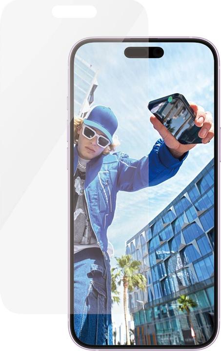 Produktbild PanzerGlass Classic Fit (1 Stück, Apple iPhone 16 Plus, Apple iPhone 15 Plus)
