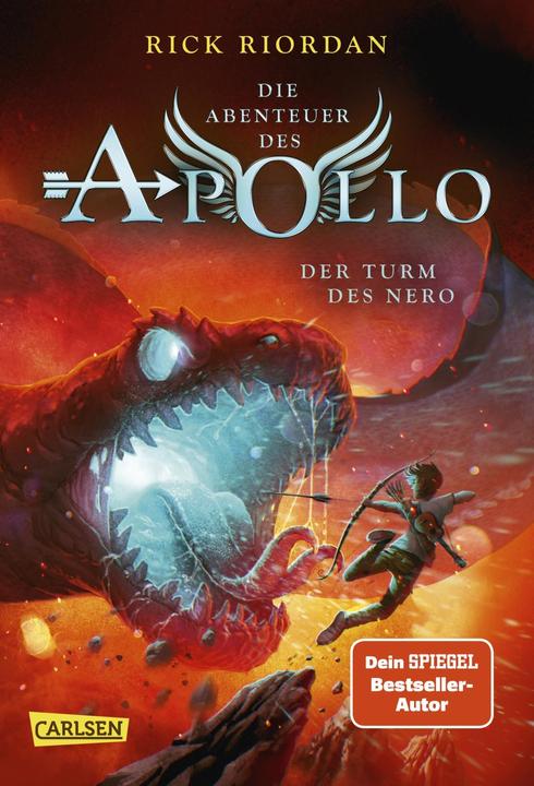 Actual product image Die Abenteuer des Apollo 5: Der Turm des Nero (German, Rick Riordan., 2021)
