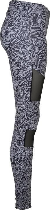 Actual product image Urban Classics Ladies Tech Mesh AOP Leggings - 10978 (5XL)