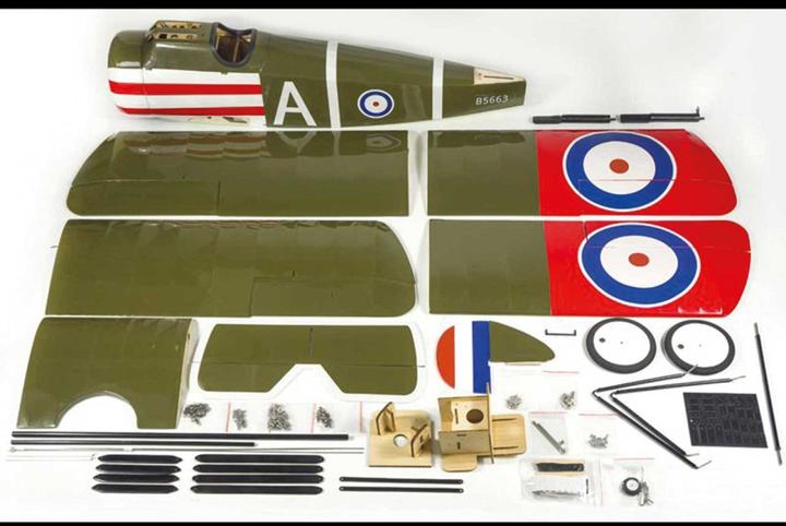 Produktbild Pichler Sopwith Camel 1200mm Doppeldecker ARF (Warbird)