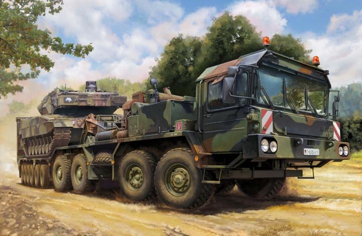 Produktbild Trumpeter Slt-56 Tractor with 56t Semi Trailer