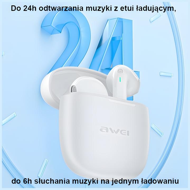 Actual product image Awei T26 Pro (No noise cancelling, 7 h, Wireless)