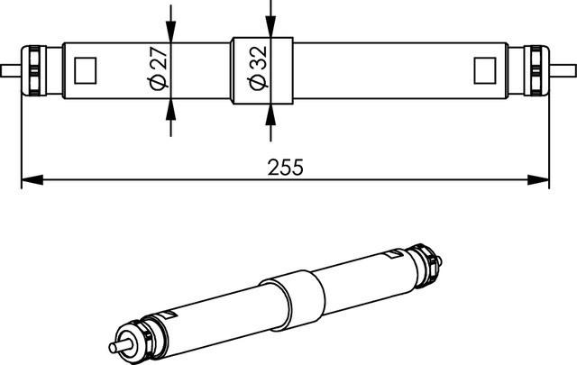 Actual product image Telegärtner Fibre optic connection module IP67 LC coupling multimode TOC FEM H02052A0253 (Network coupling)