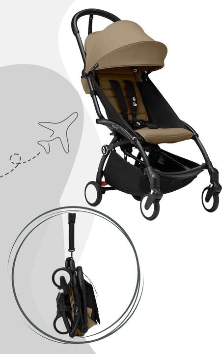 Produktbild Stokke YOYO³ Buggy Gestell inkl. YOYO® 6+ Textilset / Reisebuggy / Kinderwagen / Yoyo 3
