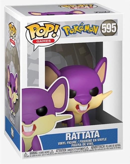 Actual product image Funko POP! - Pokémon: Rattfratz - Rattata