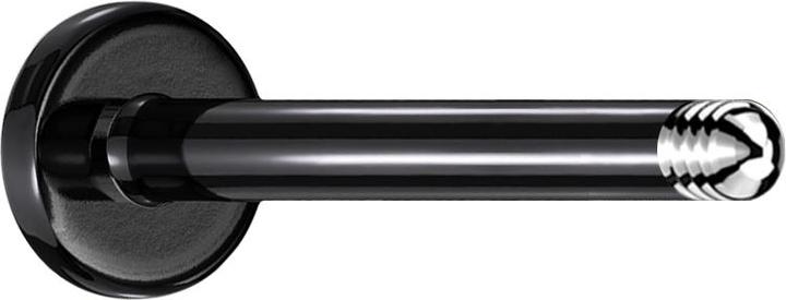Produktbild Star Piercing Labret-Stab schwarz (Chirurgenstahl 316L, ohne Messing)