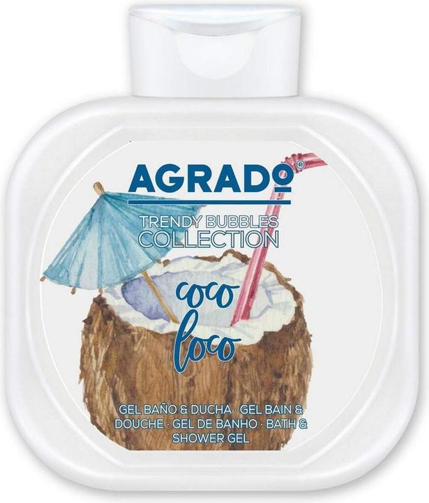 Immagine prodotto Agrado Coco Loco Trendy Bubbles Fruit Collection PH Neutro Gel Bagno e Doccia 750ml (750 ml)