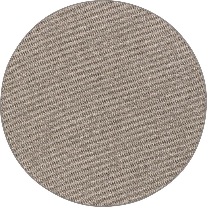 Produktbild Snapstyle Bentzon Natur Flachgewebe Teppich Rund (100 x 100 cm)