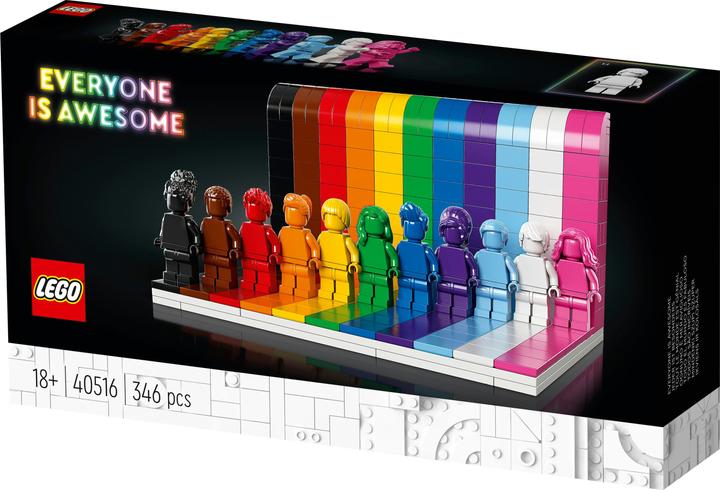 Produktbild LEGO Jeder ist besonders (40516, LEGO Architecture, LEGO Seltene Sets)