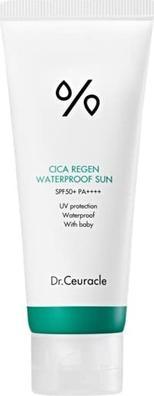 Actual product image Generic Dr.Ceuracle Cica Regen Waterproof Sun SPF 50+ PA++++ 100ml (Suntan cream, SPF 50+, 100 ml)