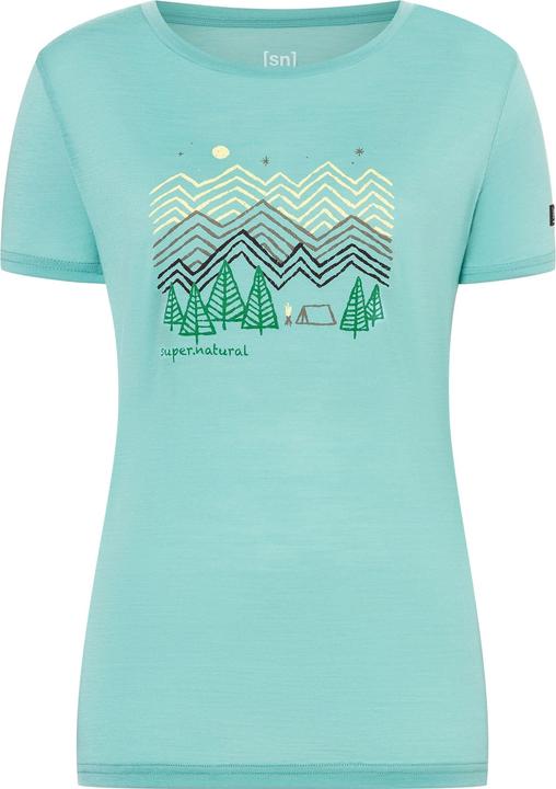 Super Natural Women's Camping Nights Tee (XS)