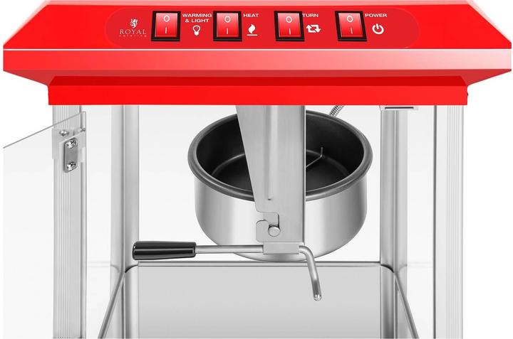 Produktbild Royal Catering Popcorn Maschine Neu Profi Popcornmaker 220V 1.300W Popcornmaschine