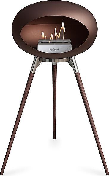 Le Feu Fireplace 79cm GROUND HIGH Dark brown
