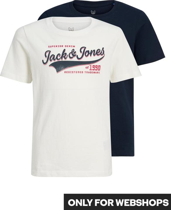 Produktbild Jack & Jones Jungs 2er-Pack T-Shirt (152)