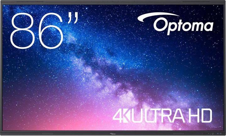 Produktbild Optoma 5863RK 86inch 400cd/m2 UHD Interactive 4K Multi-Touch-Display Android 13 Integrated Google Pl (3840 x 2160 Pixel, 86")