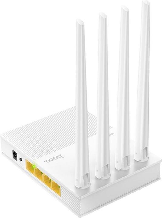 Produktbild Hoco Headphone with microphone wireless router WiFi5 HI31 white