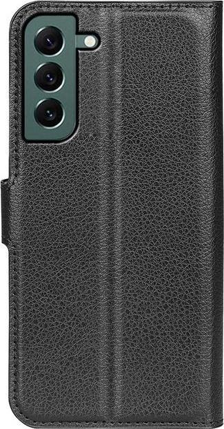 Actual product image MU Classic Litchi Leather Bookcover Series (Samsung Galaxy S23+)