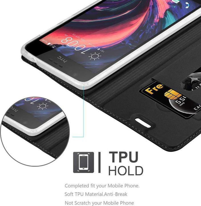 Actual product image Cadorabo Book Classy Style Cover (HTC Desire 10 Lifestyle, HTC Desire 825)