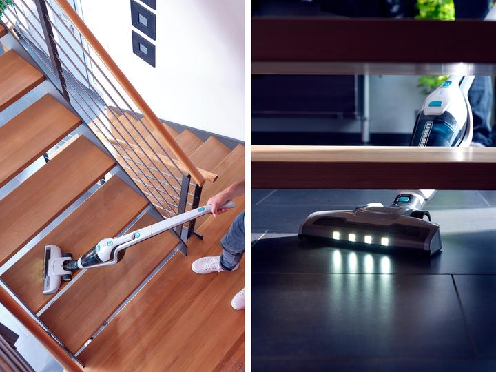 Actual product image Leifheit Rotaro PowerVac 2in1 16V