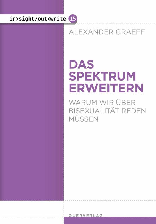 Produktbild Graeff:Das Spektrum erweitern (Deutsch, Alexander Graeff, 2025)