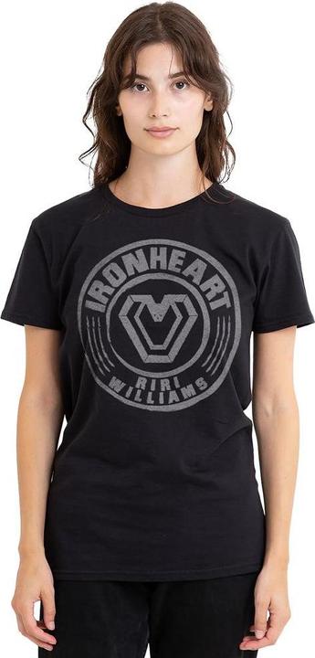 Actual product image Black Panther: Wakanda Forever Unisex Adult Ironheart Riri Williams T-Shirt (L)
