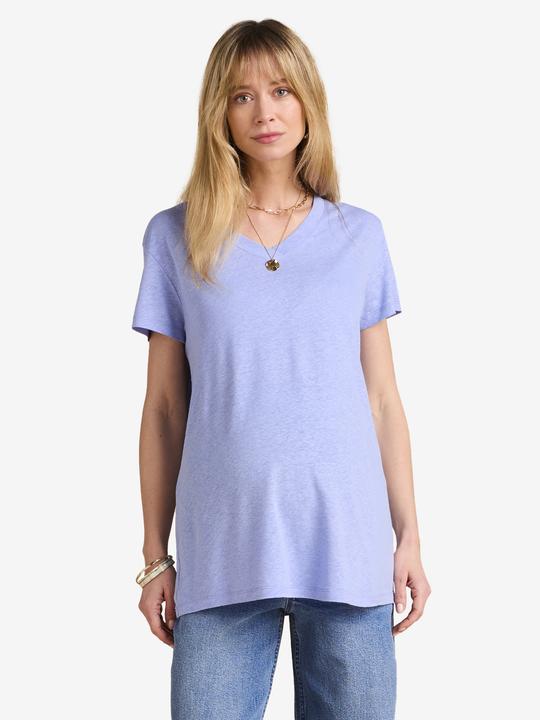 Actual product image Envie de Fraise Umstands-T-Shirt mit Leinen (40)