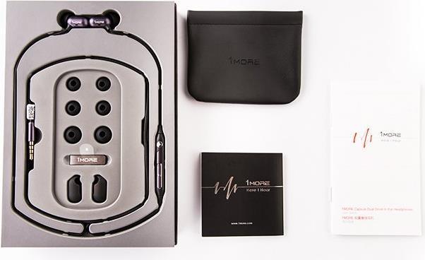 Image du produit 1More Casque à double haut-parleur avec microphone et télécommande compatibles iOS et Android