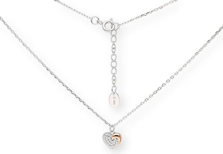 Actual product image Carat hearts (Silver 925, 45 - 48 cm)