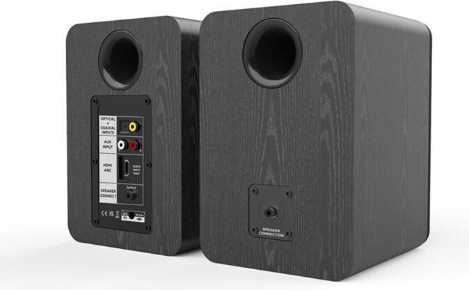 Actual product image Aiwa ASP-A200 Active Speaker Pair, black (1 pair, 25 W)