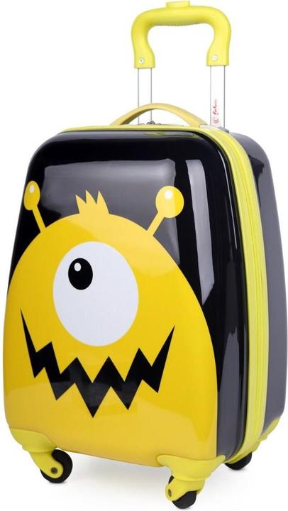 Hauptstadtkoffer For Kids Kinderkoffer MonsterGelb (24 l, Handgepäck (bis 50l))