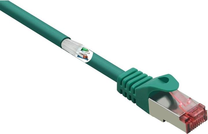 Produktbild Renkforce RF-5228502 RJ45 Netzwerkkabel, Patchkabel CAT 6 S/FTP 0.25 m Grün mit (S/FTP, CAT6, 0.25 m)