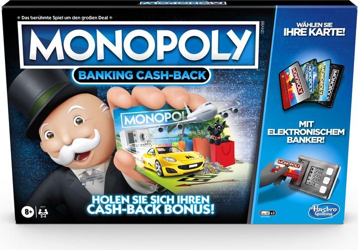 Produktbild Monopoly Banking Cash-Back (Deutsch)