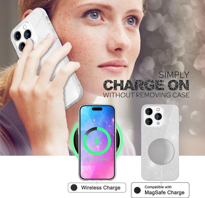 Immagine prodotto Nalia Copertina glitterata (Apple iPhone 14 Pro Max)