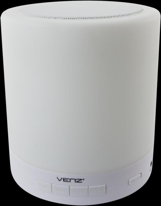 Produktbild WiFi Lautsprecher mit drei verschiedenen Lichtstufen. (4 h, Akkubetrieb, Netzbetrieb)
