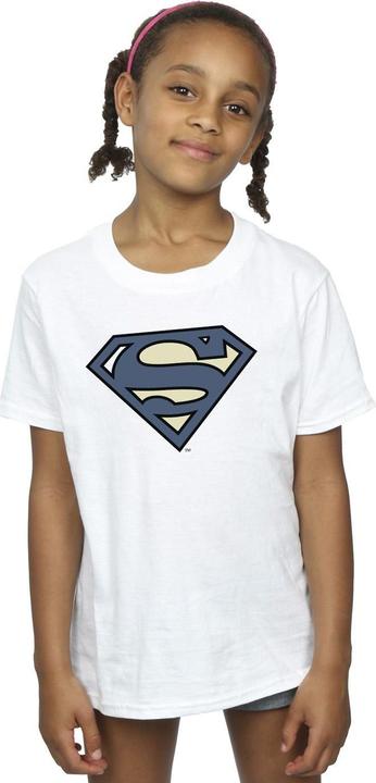Produktbild Superman Indigo Blue Logo TShirt Mädchen (140, 146)