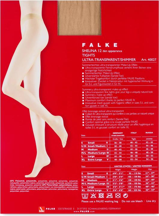 Produktbild Falke Shelina 12 TI (12 DEN, 38 - 40)