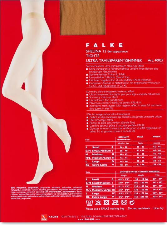 Produktbild Falke Shelina 12 TI (12 DEN, 44 - 46)