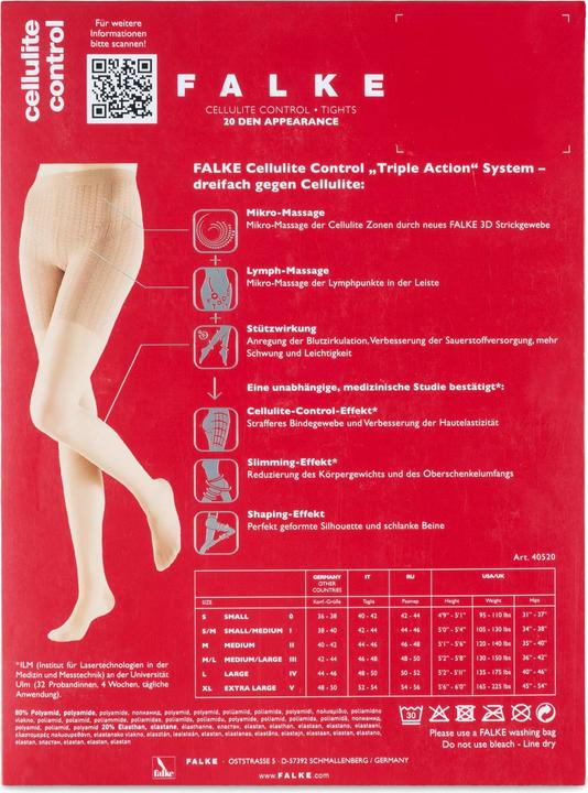 Actual product image Falke pair of tights (20 DEN, S)